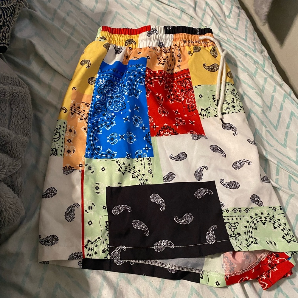 colorful shorts